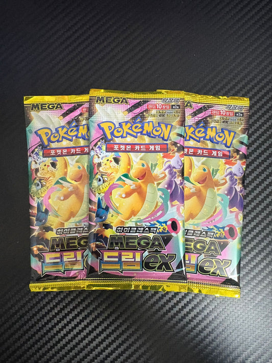 Pack 3 sobres Mega Dream Koreano